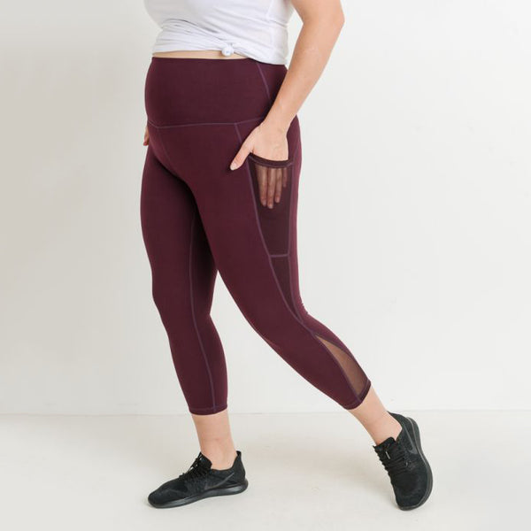 Living in Style High Waist Leggings in Burgundy – Payton & Piper Boutique