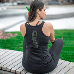 TEMA Athletics Fern Embroidered Yoga Tank