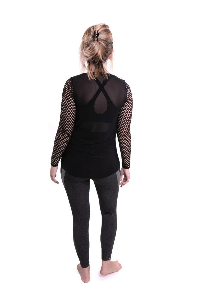 Big Mesh Long Sleeved Tee