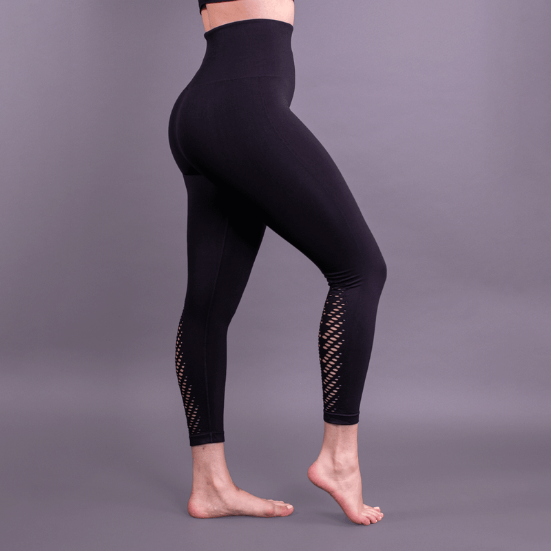 TEMA Athletics High Waist Compression Seamless Leaf Leggings