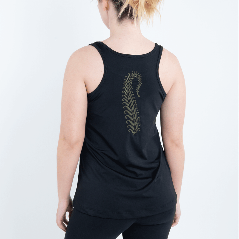 TEMA Athletics Fern Embroidered Yoga Tank