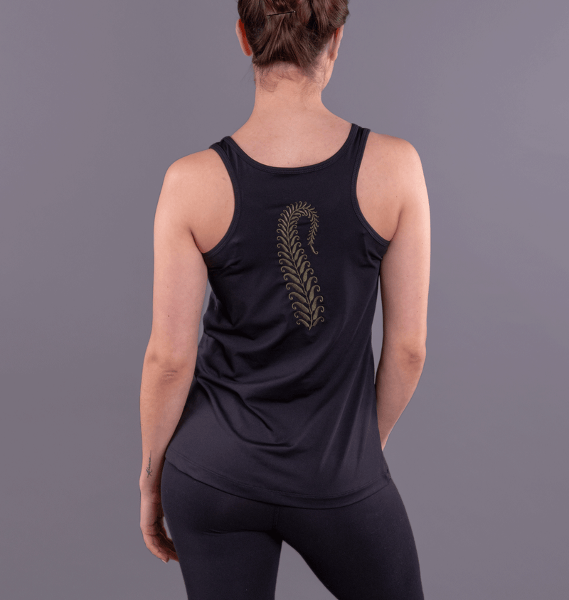 TEMA Athletics Fern Embroidered Yoga Tank