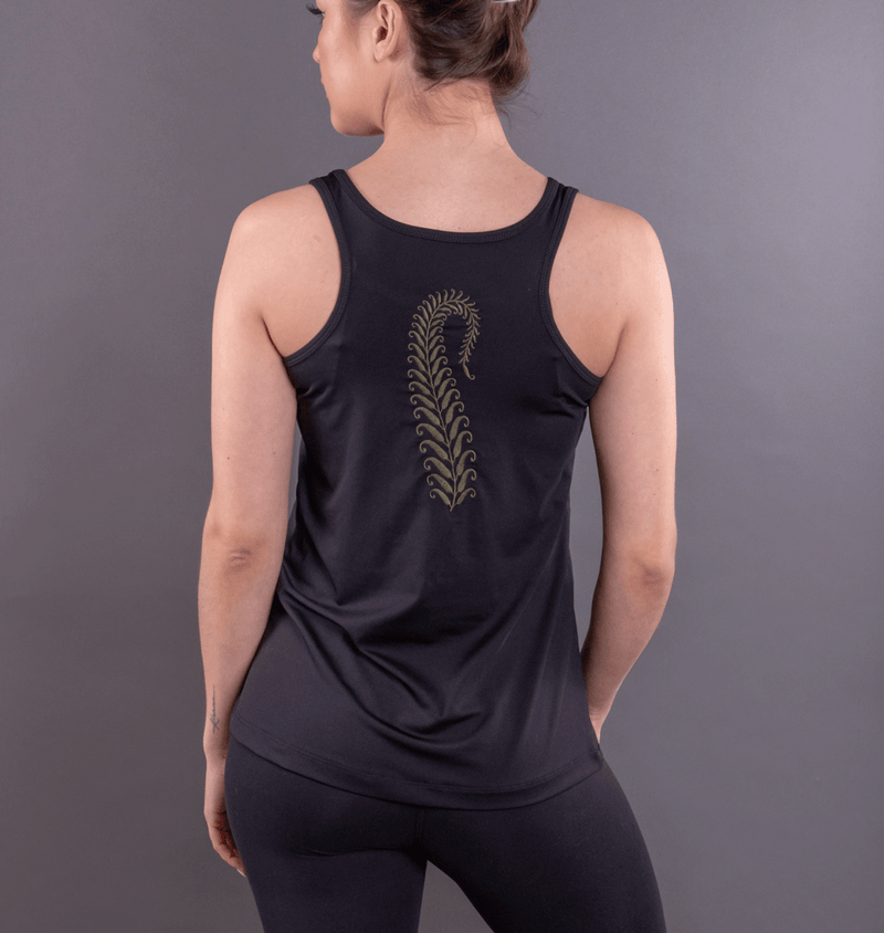 TEMA Athletics Fern Embroidered Yoga Tank