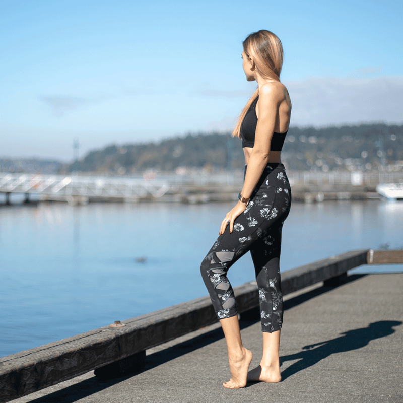 TEMA Athletics High Waist Weave Leggings
