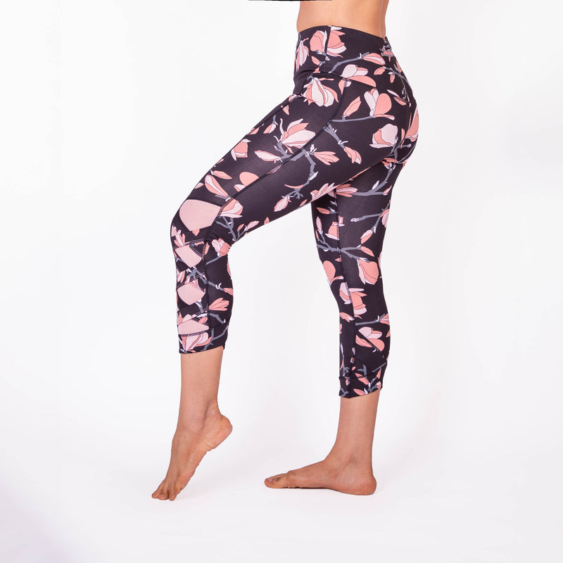 Magnolia High Waist Weave Capri Leggings – TEMA Athletics